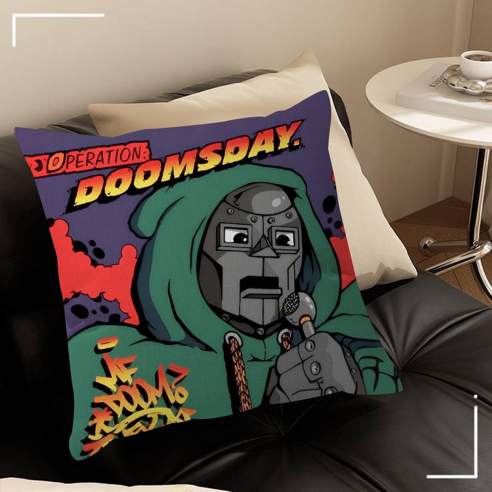 Рэпер M-MF крутой D-Doom Madlib Подушка Чехол для подушки Наволочка Гостиная Диван Домашний декор Индивидуальный