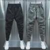 2024 Men's Hong Kong Style Loose Fit Korean Harem Joggers - Spring Trend Casual Nine-Point Pants