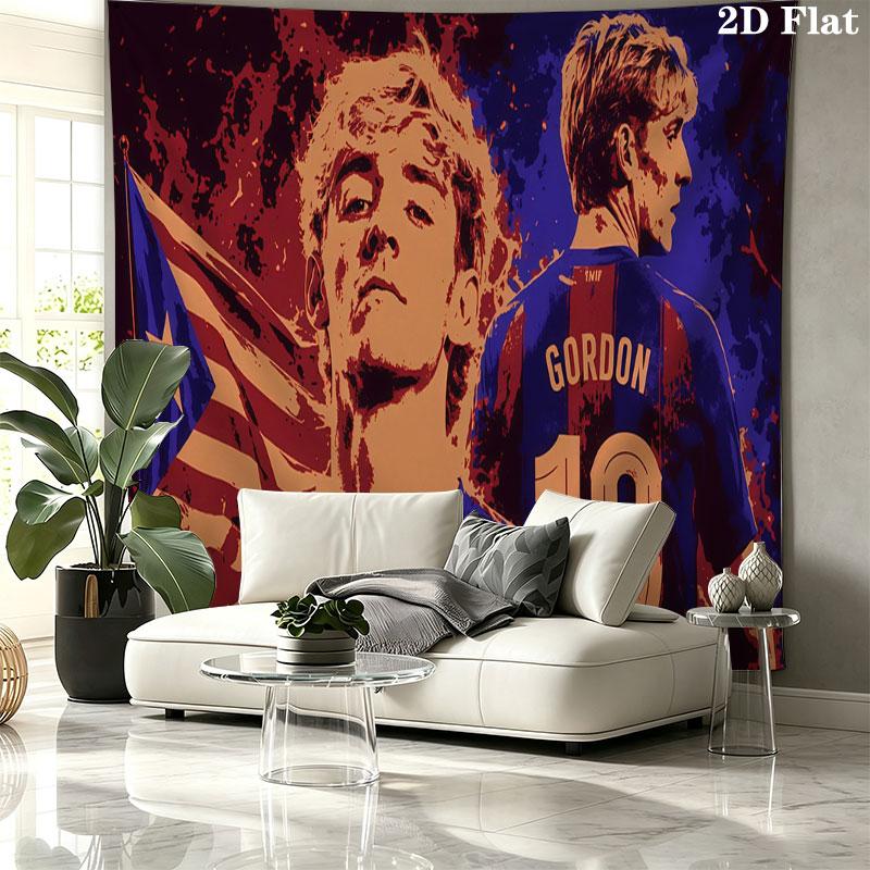Anthony Wall tapestry, aesthetic printed fabric blanket, suitable for bedroom, living room, and home decor.