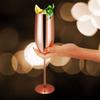 Unbreakable Metal Cocktail Glasses Creative Metal Goblet New Steel Champagne Flute  Wine Drinking