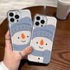 Рождественский чехол для iPhone 11 13 XR 15 Pro Max 12 16 Pro Max для iPhone 14 7 8 Plus XS Max Samsung A15 A55 A05 Redmi 12 13C 13 Huawei Mate 30 40