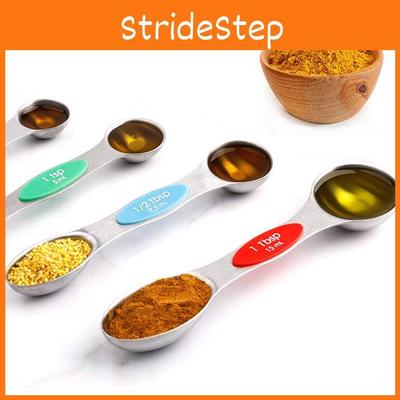 Необходимый набор из девяти мерных ложек с магнитным дизайном и современным стилем для домашних пекарей