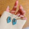 S111 серьги-гвоздики с серебряной иглой, нишевый дизайн, длинная бахрома, высококачественные универсальные серьги, новая женственность.