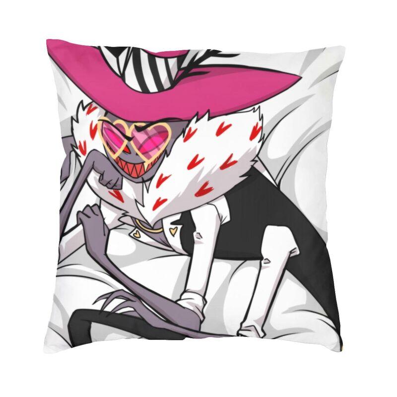 Современный чехол для диванной подушки Hazbin Alastor Buddy, мягкий чехол для подушки в стиле аниме, декоративная наволочка для дома