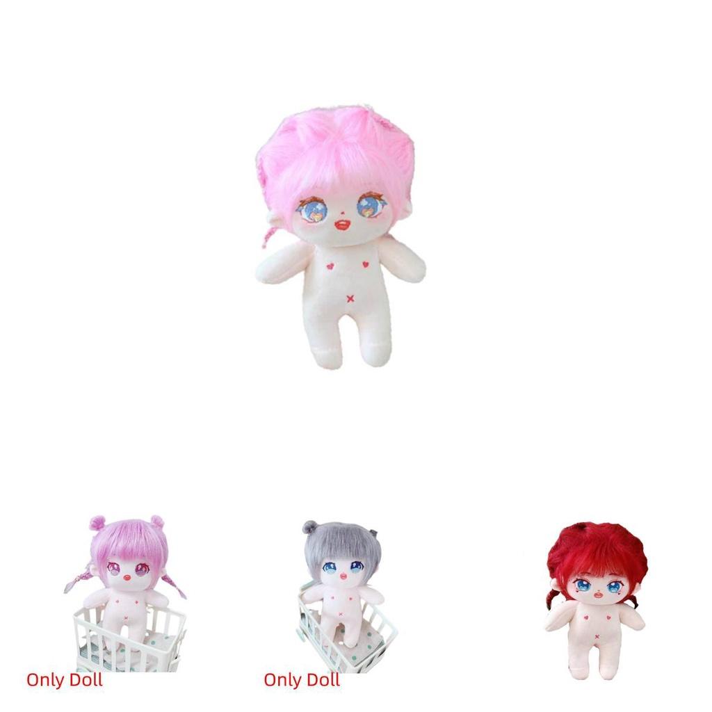 Colorful Plush Doll With 20cm Size And Short Plush Fur Toy14738
