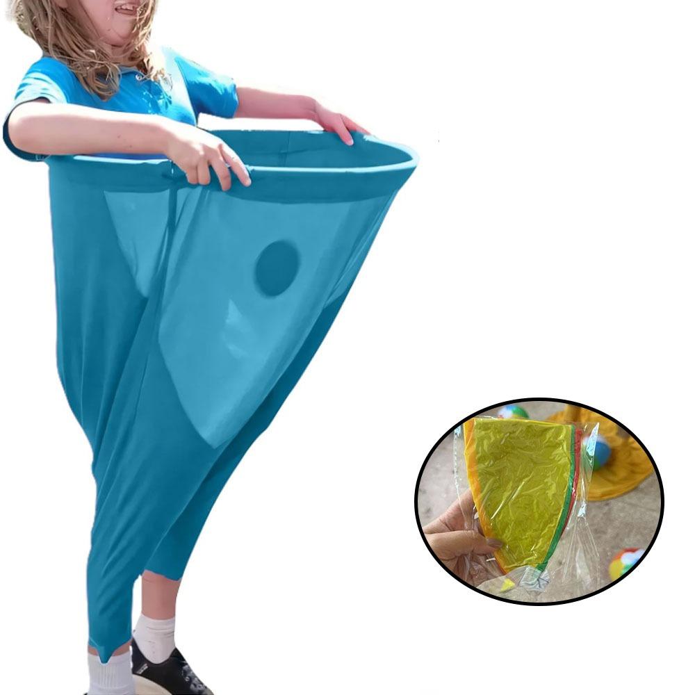 Funny Granny Pants Yard Game Set with 4 Balls and 2 Marker Cones Interactive Freaky Party Games Pants