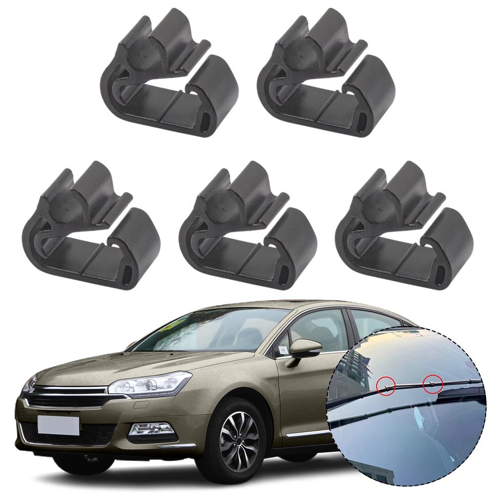 5 шт. Зажим шланга омывателя для Citroen C5 Aircross C5x, Пряжка трубки распылителя для PEUGEOT 3008 (Р84) 5008 (Р87) 408x L1U3