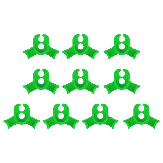 10 шт. зажимов для тренировки с низким напряжением, 90 градусов, зажимы для тренировки стеблей растений, мини-размер, легкие зажимы для тренировки растений, садовые инструменты