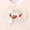 Table Decoration Pendants Christmas Pendants Party Accessories Christmas Decoration Wine Rings