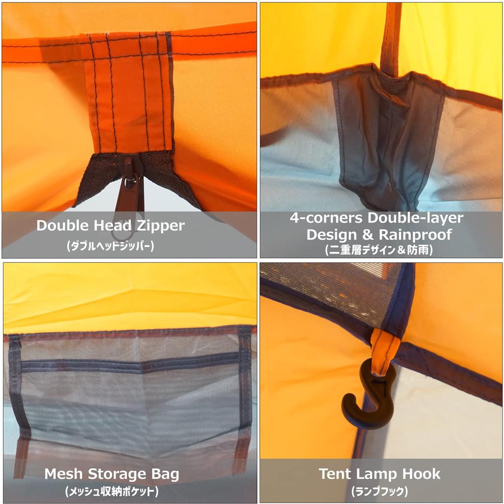 Azarxis Touring Solo Double Front For 3 3 4 Tent, Палатка, Палатка, Многослойная, Камерная, Легкая, Ветрозащитная, Непромокаемая, 1, 2, Люди, Сезоны, Сезоны,