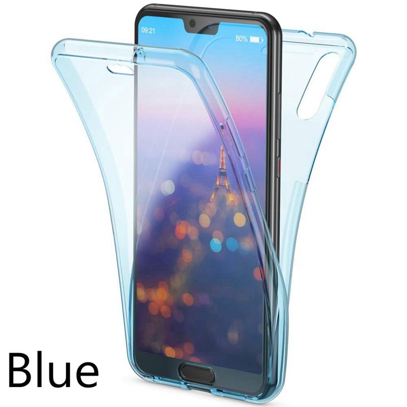Двойной чехол на 360 градусов для Huawei P30 P20 P10 Lite P Smart Y5 Y6 Y7 Y9 Коврики 20 Honor 10 Lite 10i 8A Чехол
