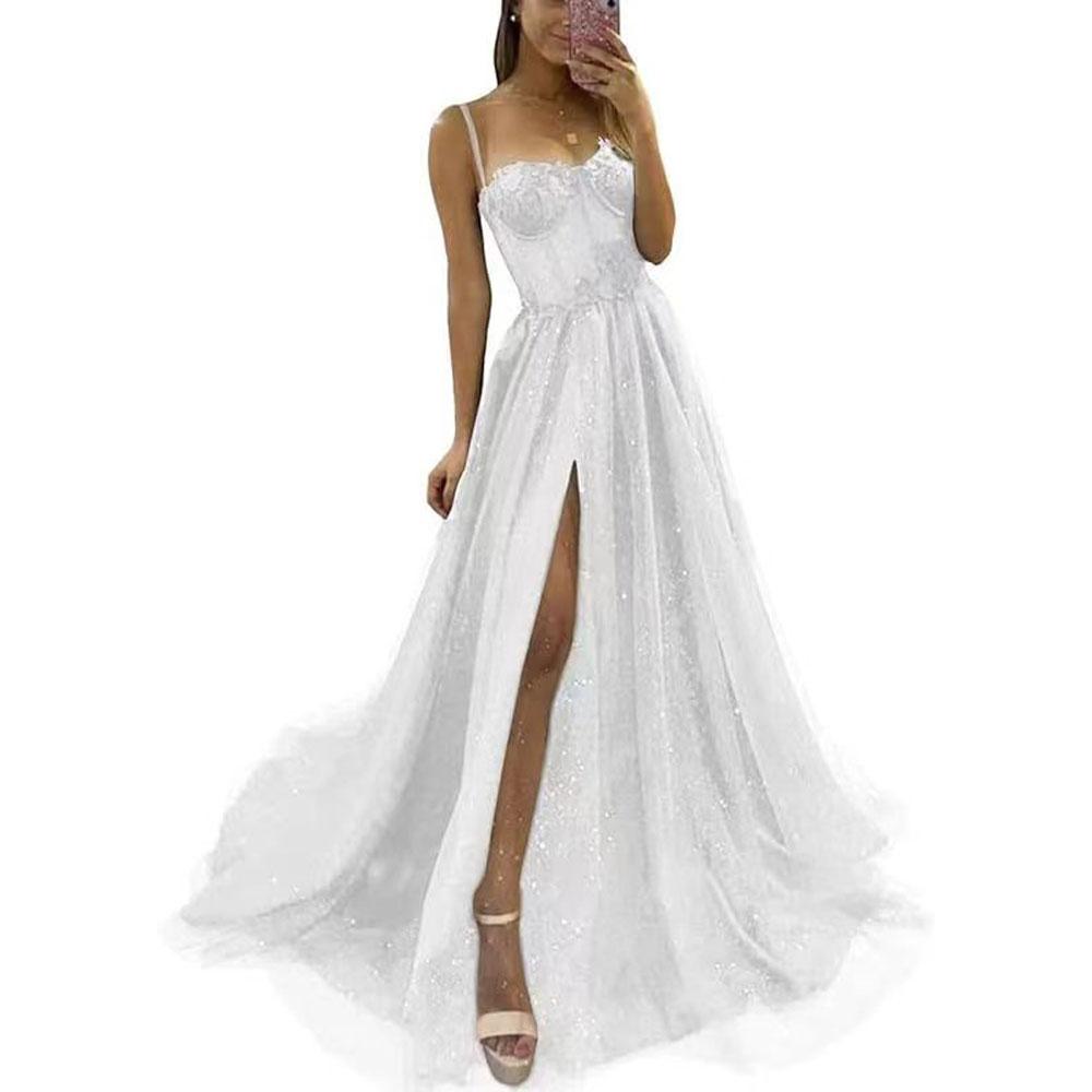 Новое поступление выпускных платьев Vestido de Festa синее платье с вырезом на шее элегантный стиль кружево элегантный сексуальный разрез