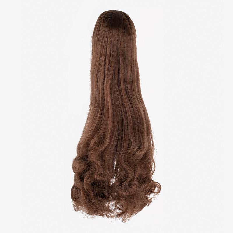 Качественный парик для куклы 60 см 1/3 Аксессуары для куклы Черный Белый Красный Коричневый Розовый Кофейный цвет Волосы куклы Прямые Волнистые Коса Хвост Декорации