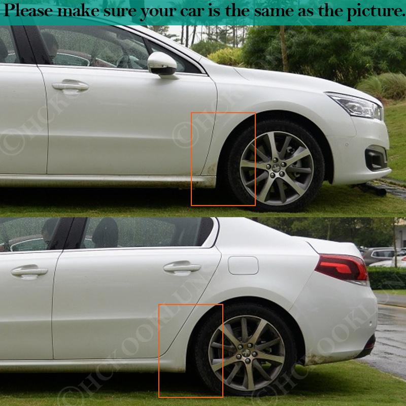 Брызговики Fender, прочные брызговики, защищают для Peugeot 508 SW 508SW 2010 ~ 2018 2017 2016 2015 2014 автомобиля