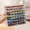 Model Car Display Box 1/64 Carpark Acrylic Model Scene Toys Set Gifts For Children Collection(Without Cars)