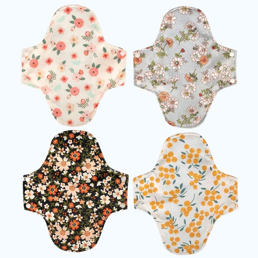 Graphene Washable Sanitary Napkins Leak Proof Menstrual Cloth Pads Breathable Panty Liner  Night