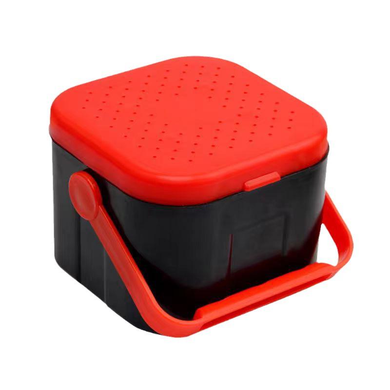 Многоцелевой ящик для живой наживки для дождевых и песчаных червей - Аксессуар для рыболовных снастей