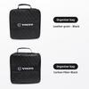 Car Charging Gun Storage Bag Auto Logo Handbag Leather Organizer For Volvo XC90 V90 V60 XC60 V40 EC40 EX40 S80 S60 S90 C40 XC40
