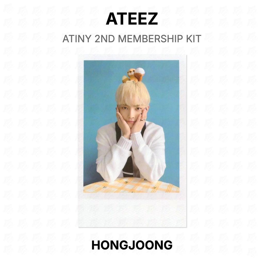 ATEEZ ATINY 2-й Набор Члена Клуба Официальная Фотокарточка