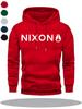 Men's casual sports hoodie for autumn and winter, suitable for everyday gym wear.