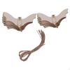 Unfinished Bat Cutouts Crafts 30x Blank Decors Pendants Hanging Ornaments Shape for Halloween