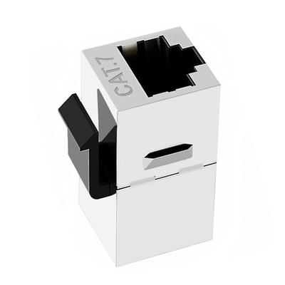 Cablecc 10 Gigabit UTP CAT7 Keystone RJ45 гнездо - гнездо 8P8C UTP STP Keystone встроенный соединитель, экранированный,