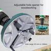 Positioning Bit Round Hole Saw Efficient Punch Hole Driller Adjustable Hole Opener  Gypsum Board