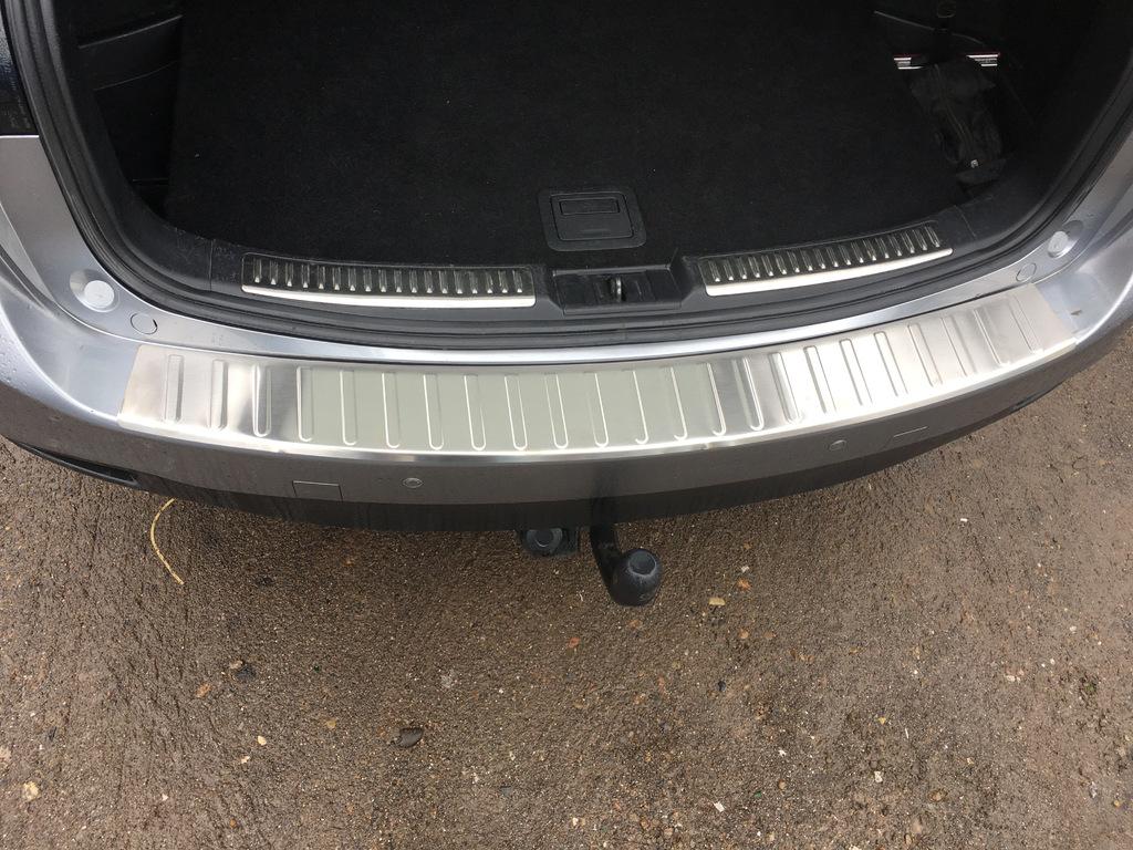 Накладка на задний бампер Carmos (SW, нерж) для Mazda 6 2012-2018 гг