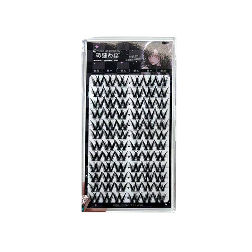 Наращивание ресниц Индивидуальные пучки ресниц 60/72 пучка Накладные ресницы Сделай сам