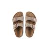 Birkenstock Удобные Круглый носок Универсальные Мягкая подошва Пряжка Нескользящие Детские тапочки Детские тапочки Серый Коричневый 1021704