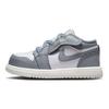 Air Jordan 1 Low ALT TD Vintage Grey Детские кроссовки Stealth White Sail DX5881-053
