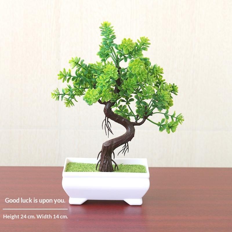 Искусственные Растения Декор Горшечное Бонсай Маленькое Дерево Горшок Искусственное Растение Горшечный Дзен Сад Украшения Стол Дом Комната Декор
