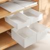 Slide-Out Cabinet Basket: Retractable Plastic Desktop Storage Drawer