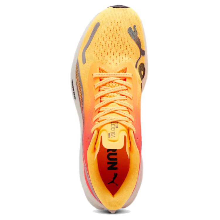Puma Velocity Nitro 3 Fade Pack - Sun Stream Men Sneakers Orange Sunset-Glow White 310483-01