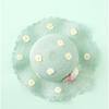 Flower Children'S Wide Brim Straw Bag Cap Set Fisherman Hat Children Beach  Hats Sun Hat