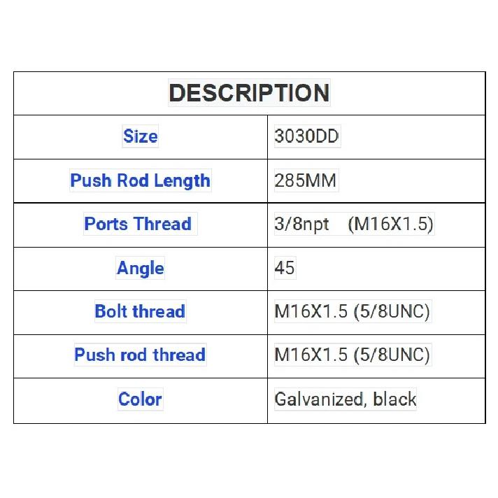 Heavy Duty Truck Parts For Daf For Renault For Volvo Truck Spare Parts Truck Brake System Brake Chamber T30/30