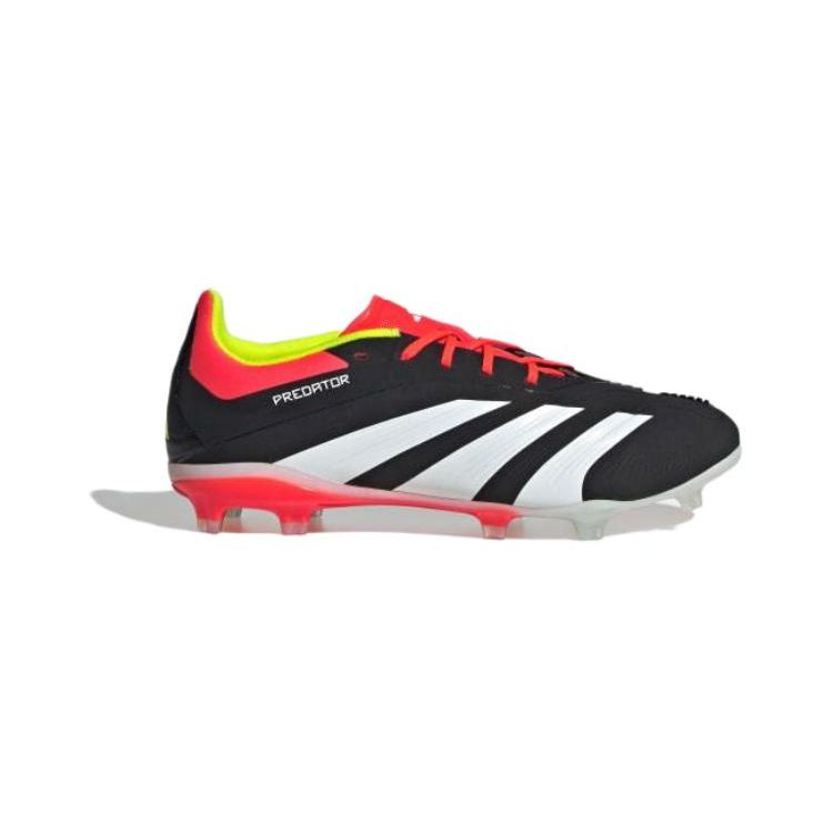 Adidas Детские кроссовки Predator 24 Elite FG J Solar Energy Pack Black Core-Black Cloud-White IG7746