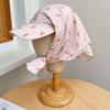 Bow Scarf Peaked Cap Rural Style Strappy Bandana Cap Fashion Headscarf Baseball Hat  Outdoor