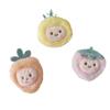 Hand-sewn Cute Fruit Plush Brooch Cloth  Sweet   Decoration Gift