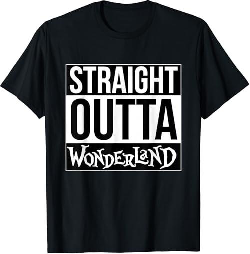 Straight Outta Wonderland Mad Hatter T-Shirt
