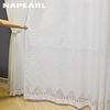 1 шт. NAPEARL простой и универсальный европейский стиль белый тюль занавеска на окно прозрачная для гостиной спальни домашний декор