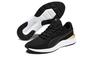 Puma Женские низкие кроссовки Adela Core Черный/Белый/Золотой 370544-01