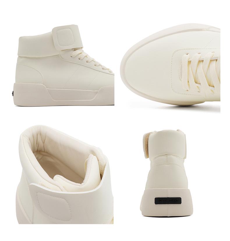 Мужские осенние кроссовки 2025 года с высоким верхом - Модные, универсальные студенческие спортивные туфли