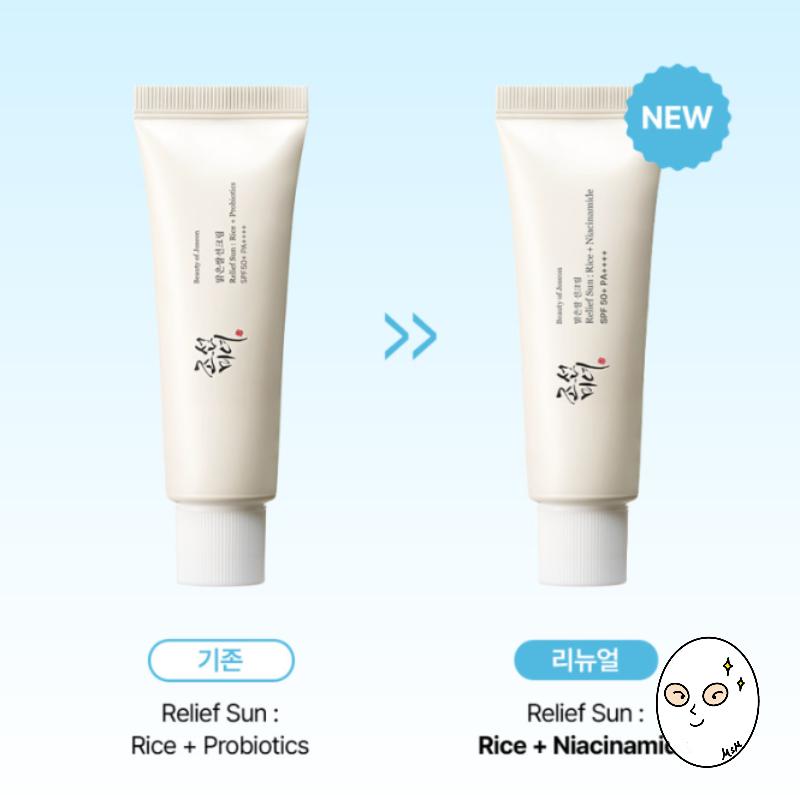 Beauty of Joseon Рельефное Солнце : Рис + Ниацинамид SPF 50+ PA++++ 50мл