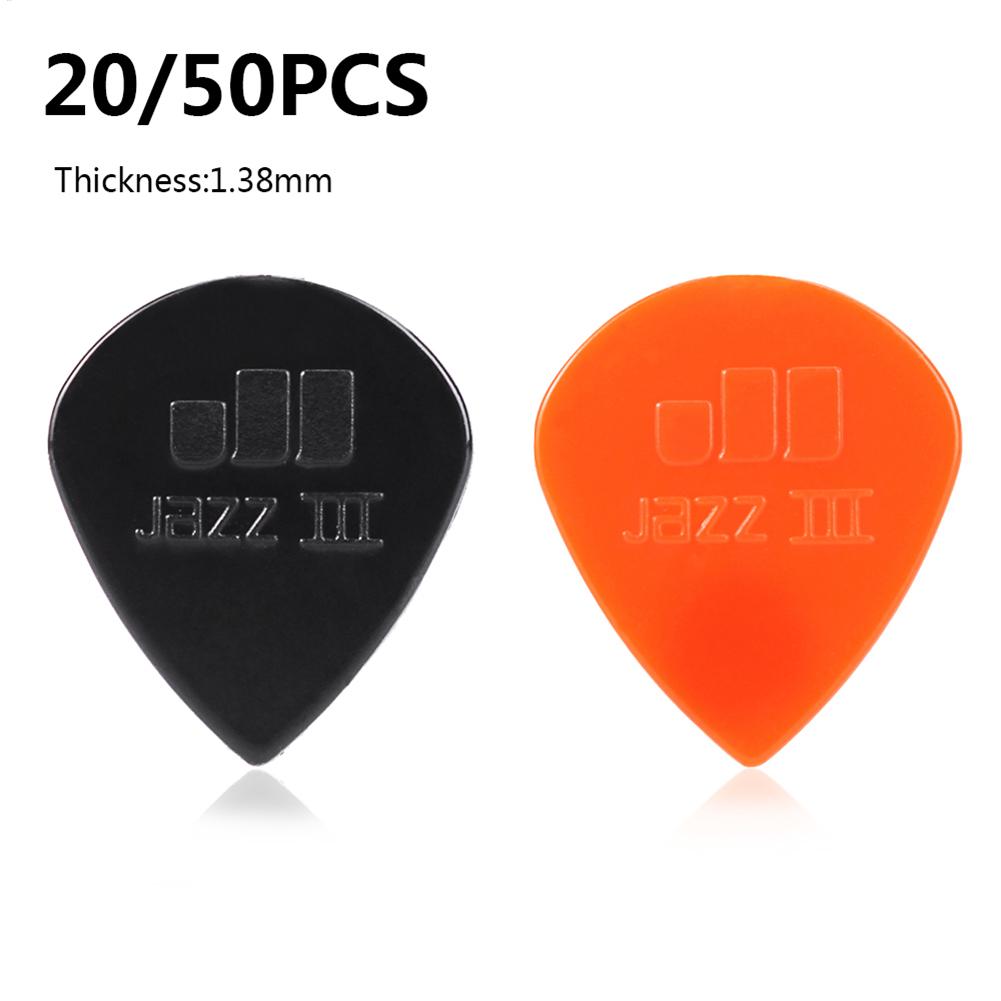 20 шт. Медиаторы для гитары Tortex Jazz III XL Медиатор Плектр Медиатор Аксессуары для гитары Цветные Гитарные нейлоновые медиаторы