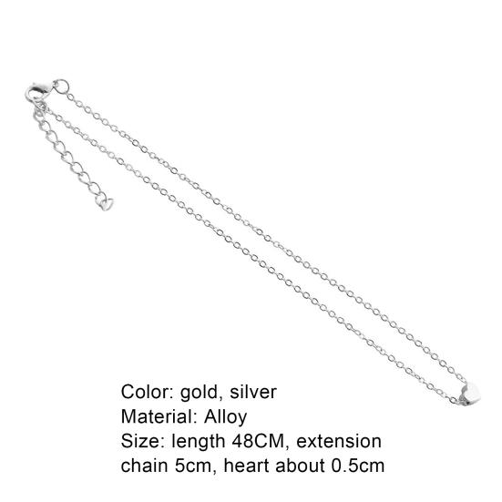Женщины очаровательная любовь сердце кулон колье-цепочка ожерелье ювелирные изделия
