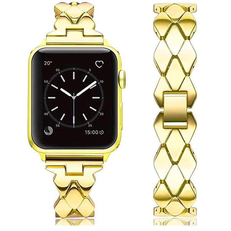 Женский ремешок для Apple Watch, ремешок 49 мм, 45 мм, 44 мм, 42 мм, 38 мм, 40 мм, браслет из нержавеющей стали, браслет для iwatch 6 se 5 4 3 2 1, металлический ремень