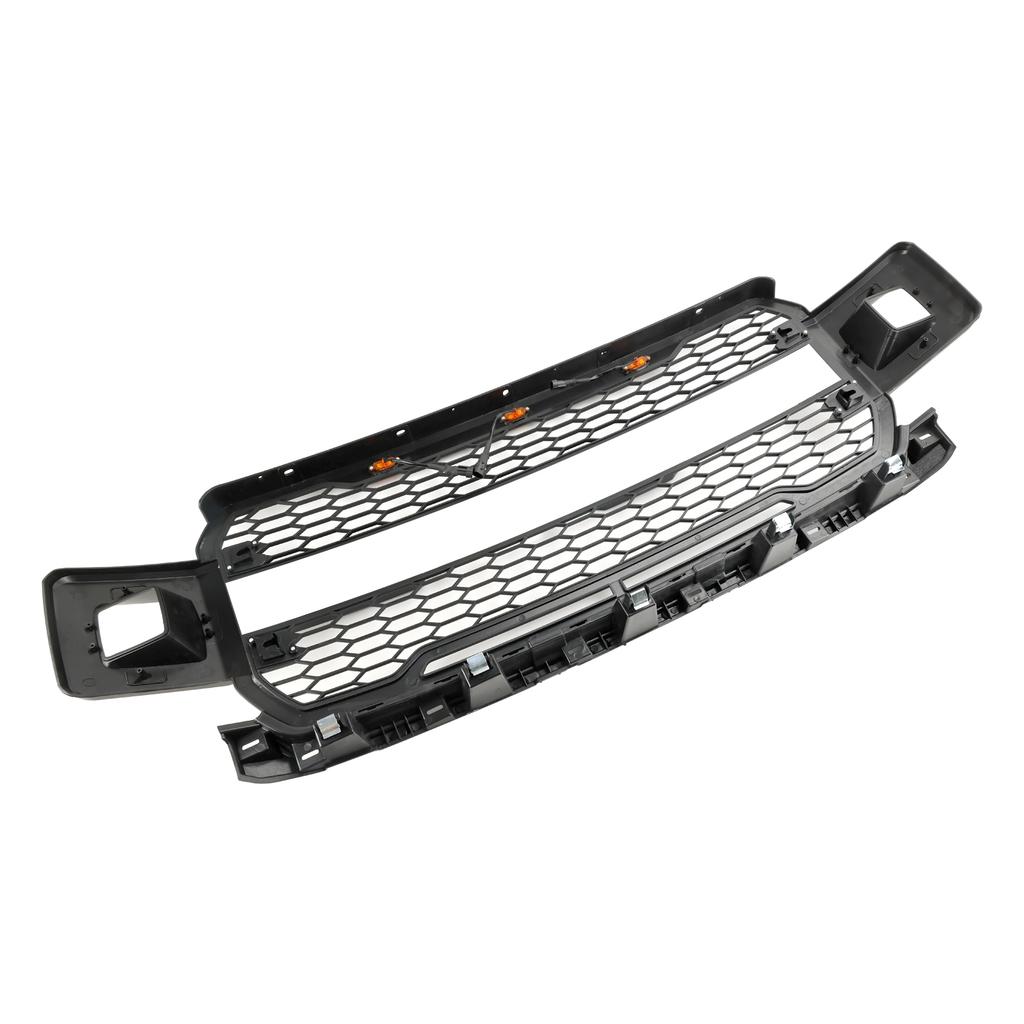 Front Bumper Grill Grille W/ LED Fit Ford F150 2018-2020 Super Duty