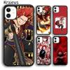 Krajews Kirishima Eijirou My Hero Academia Phone Case For iPhone 14 5 6s 7 8 Plus X XR XS 11 12 13 Pro Max Samsung S21 S22 Ultra
