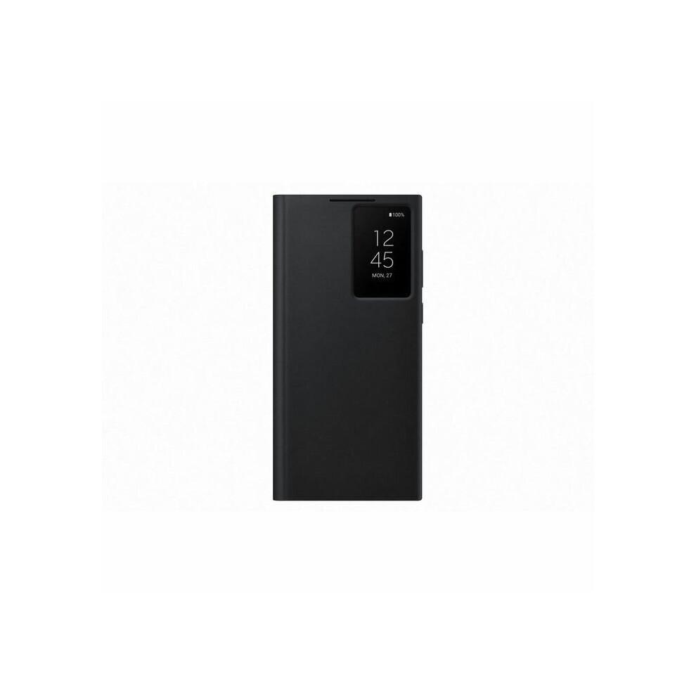Официальный чехол-книжка Samsung Galaxy S22 Ultra 5G Clear View Cover - Черный